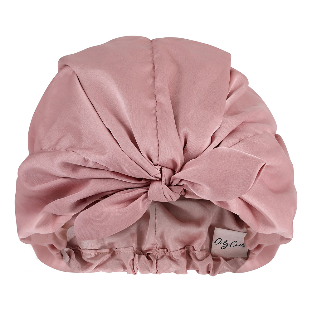Only Curls Satin Sleep Turban Dusty Rose - Turbante - Curly Nest Spain