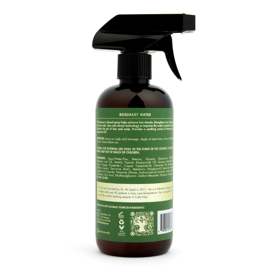 As I Am Rosemary Water Spray 475ml - Laca para el cabello - Curly Nest Spain