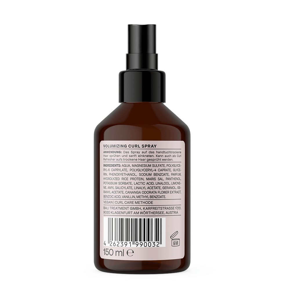 Bali Curls Volumizing Curl Spray 150ml - Refrescador de rizos - Curly Nest Spain