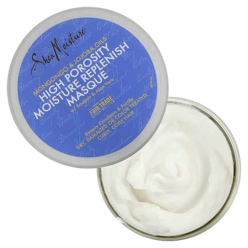 Shea Moisture High Porosity Moisture Mask 312g - Mascarilla capilar - Curly Nest Spain