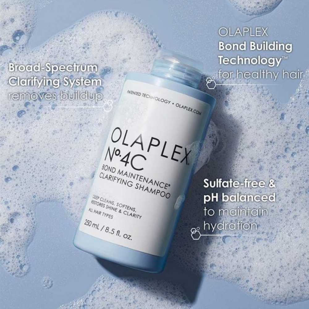 Olaplex - Nº 4C Bond Maintenance Clarifying Shampoo - Champú de limpieza profunda - Curly Nest Spain