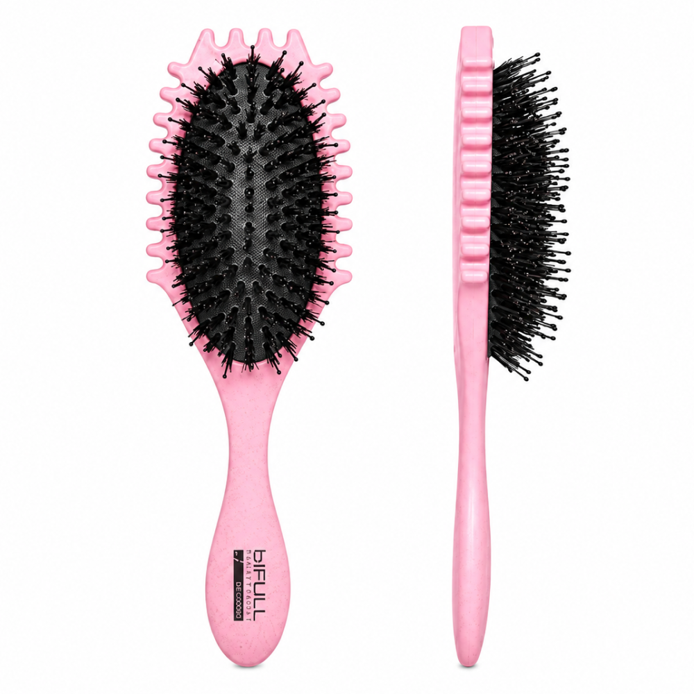 Bifull Hula Curl Styling Brush Curly Method Pink - Cepillo para peinar - Curly Nest Spain