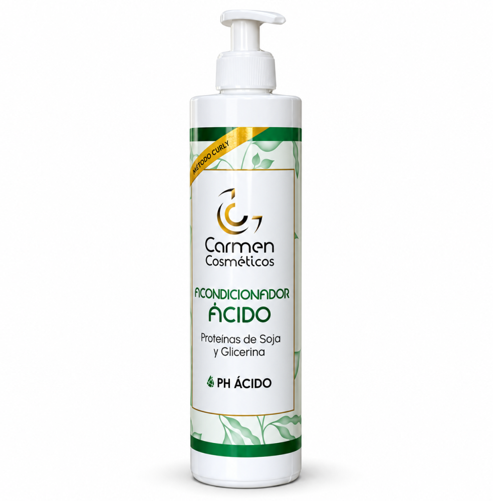 Carmen Cosmetics Acid Conditioner 500ml - All - Curly Nest Spain
