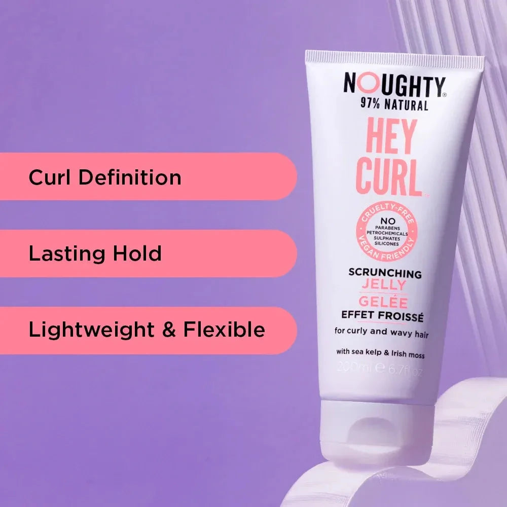 Noughty Wave Hello Hey Curl Jelly 200ml - Styling Gel - Curly Nest Spain
