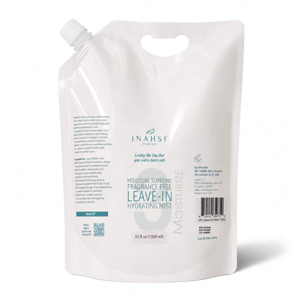 Inahsi Naturals Moisture Supreme Fragrance-Free Leave-In Mist