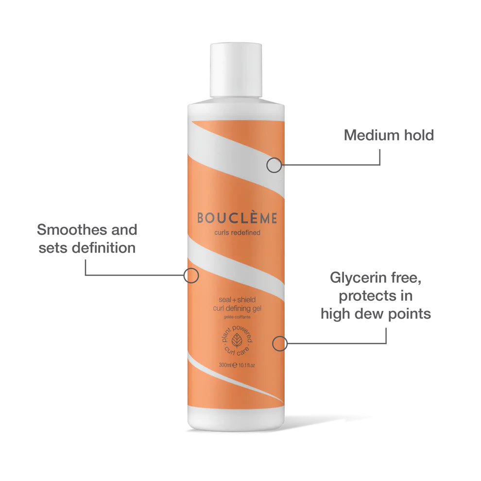 Bouclème Curls Redefined Seal+ Shield Curl Defining Gel 300ml - Styling Gel - Curly Nest Spain
