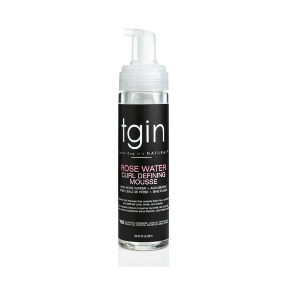 Tgin Rosewater Curl Defining Mousse - Espuma Fijadora - Curly Nest Spain