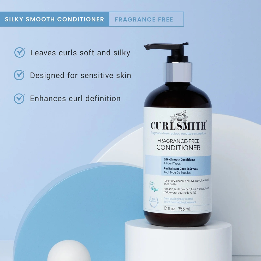 Curlsmith Fragrance-Free Conditioner 355ml - Acondicionador Desenredante - Curly Nest Spain