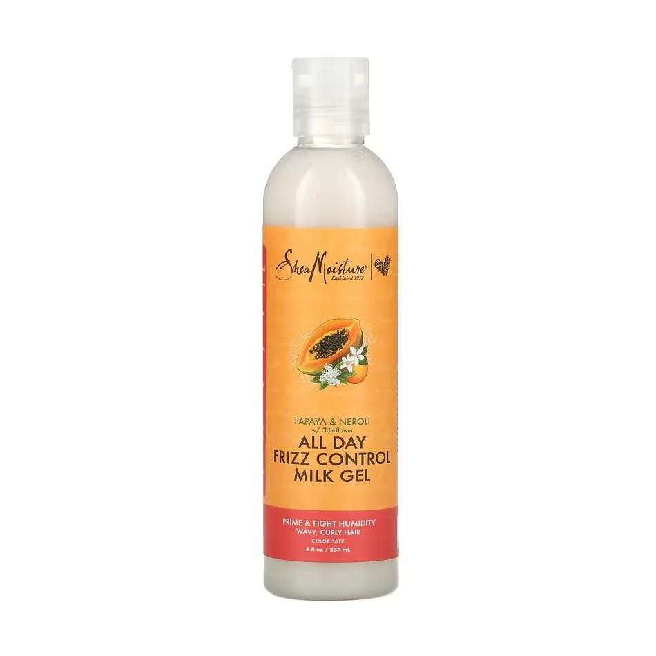 Shea Moisture Papaya & Neroli All Day Frizz Control Milk Hair Gel 237ml - Styling Gel - Curly Nest Spain
