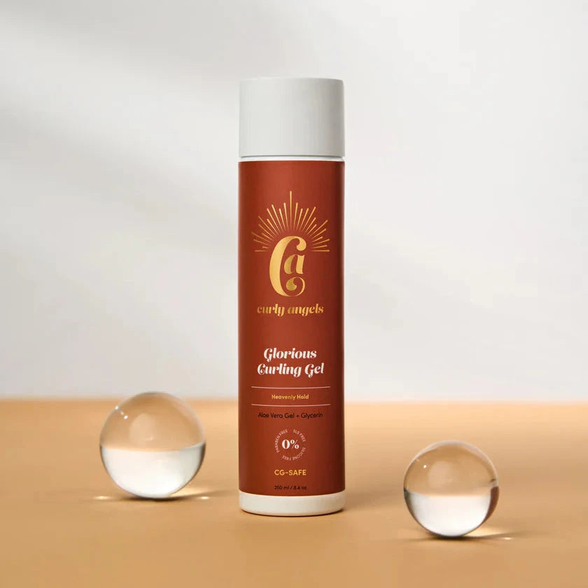 Curly Angels Glorious Curling Gel - Gel definidor de rizos - Curly Nest Spain