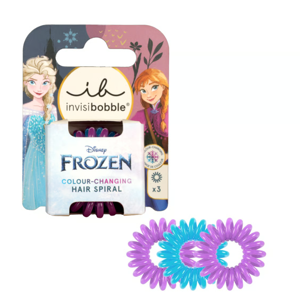 Invisibobble Kids Original Disney Frozen (3pc) - gomas para el pelo - Curly Nest Spain