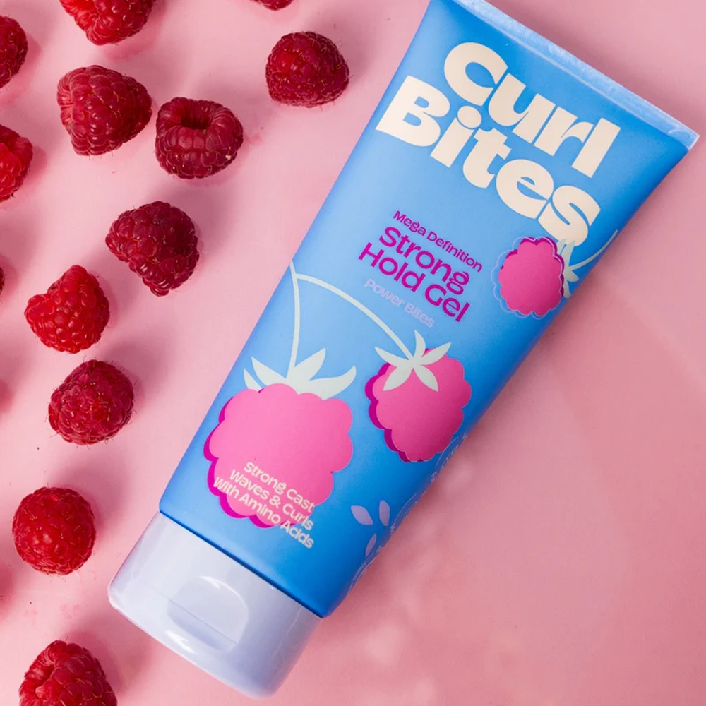 Curl Bites Mega Definition Strong Hold Gel 200ml - Gel definidor de rizos - Curly Nest Spain