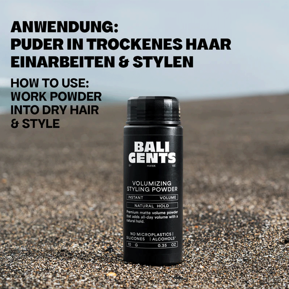 Bali Gents Volumizing Styling Powder 10g - Polvos texturizantes - Curly Nest Spain