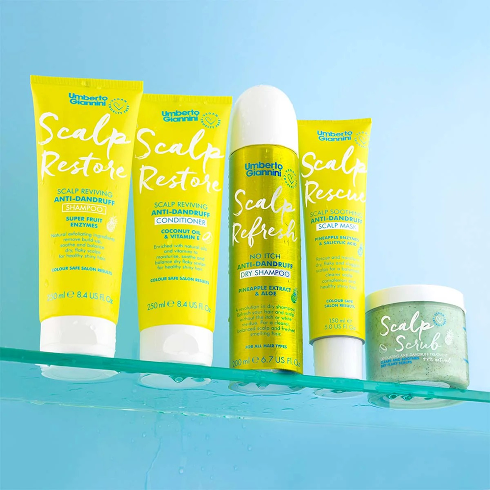 Umberto Giannini Scalp Restore Scalp Reviving Anti-Dandruff Shampoo 250ml - All - Curly Nest Spain