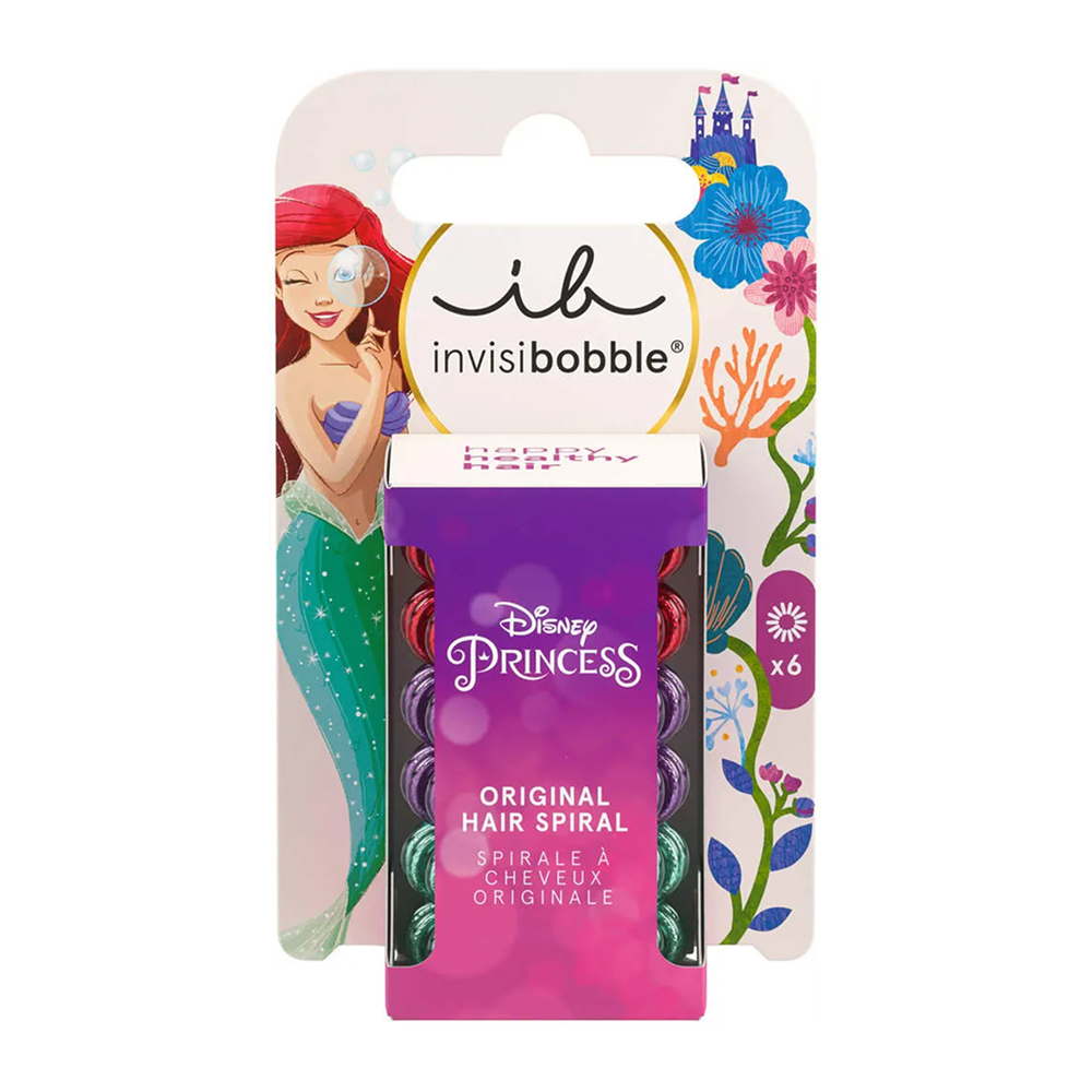 Invisibobble Kids Original Disney Tiana (6pc) - gomas para el pelo - Curly Nest Spain