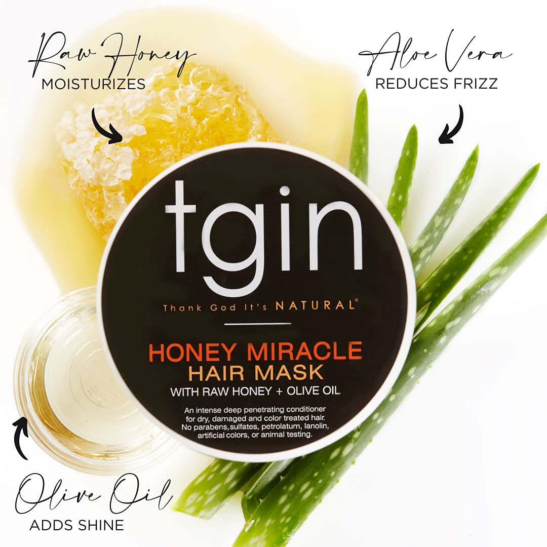 Tgin Honey Miracle Hair Mask 100ml - Mascarilla capilar - Curly Nest Spain