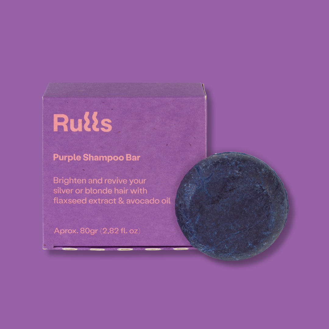 Rulls Purple Shampoo Bar 80g - Champú en pastilla - Curly Nest Spain