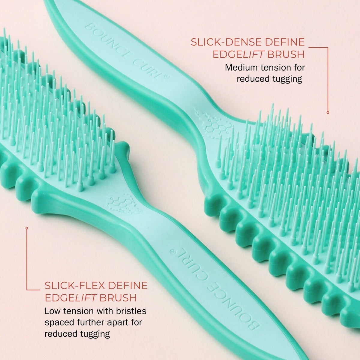 Bounce Curl Slick-Flex Define EdgeLift Brush Teal - Cepillo de peinado - Curly Nest Spain