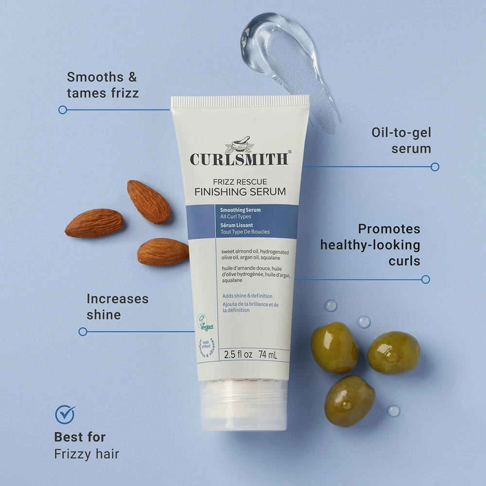 Curlsmith Frizz Rescue Finishing Serum 74ml - Sérum capilar - Curly Nest Spain