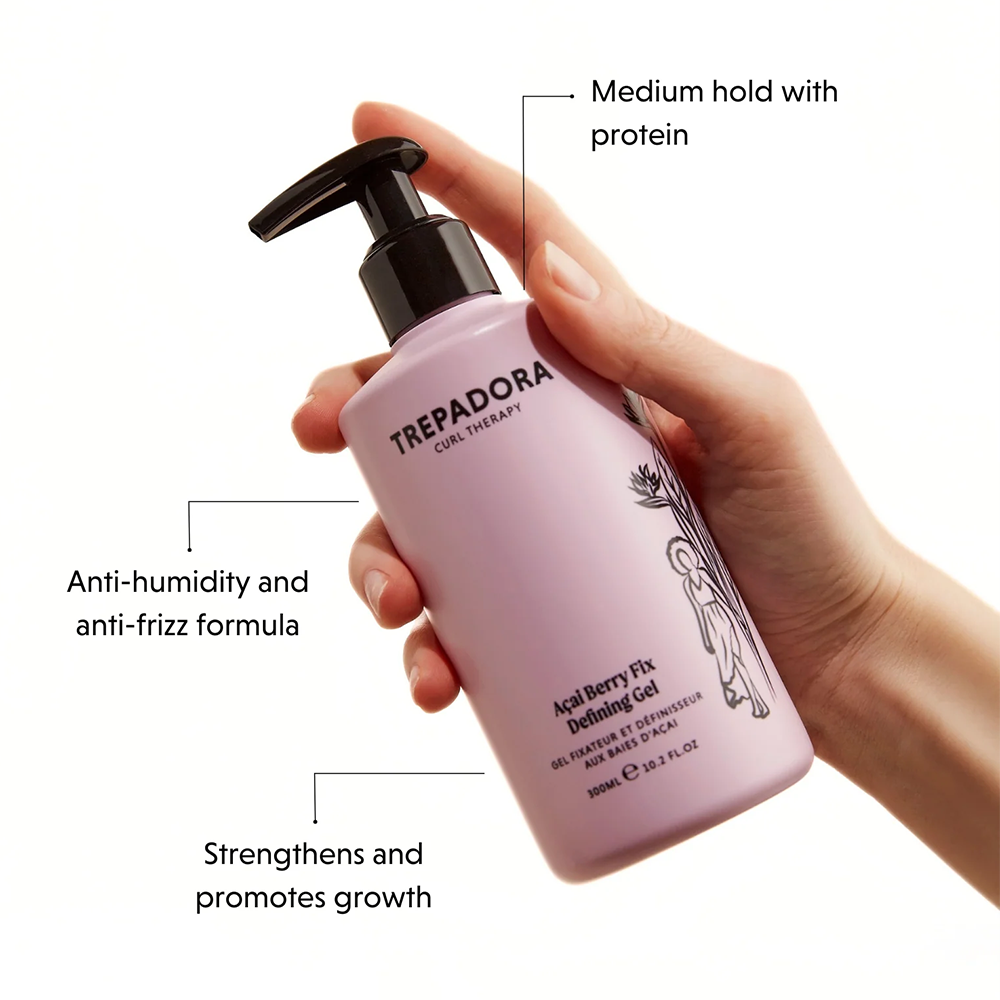 Trepadora Acai Berry Fix Defining Gel 300ml - Styling Gel - Curly Nest Spain