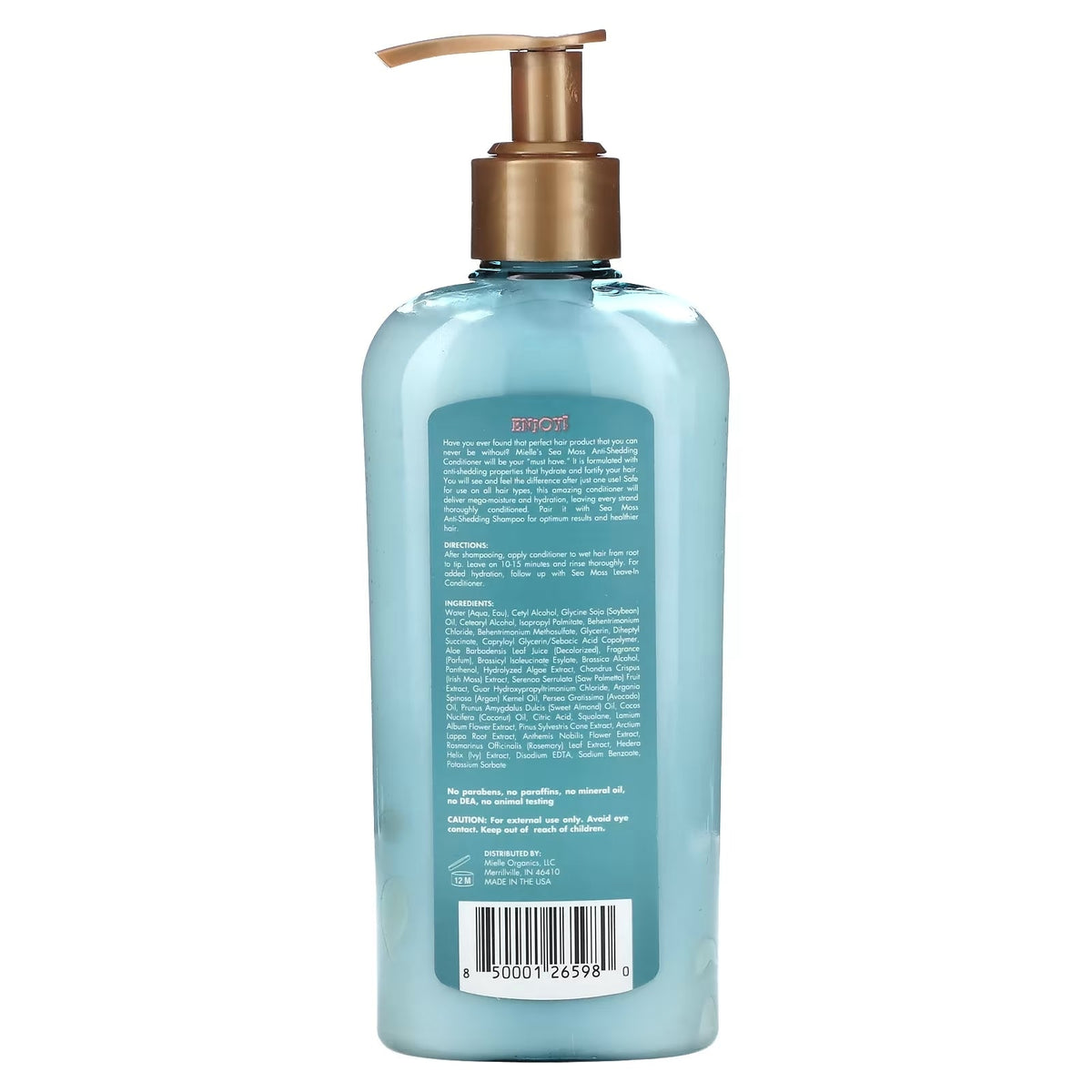 Mielle Sea Moss Blend Anti-Shedding Conditioner 236.6 ml - Acondicionador hidratante - Curly Nest Spain