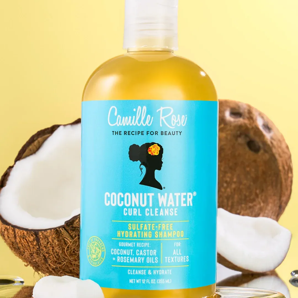 Camille Rose Coconut Water Curl Cleanse 355ml - Limpiador de cabello - Curly Nest Spain