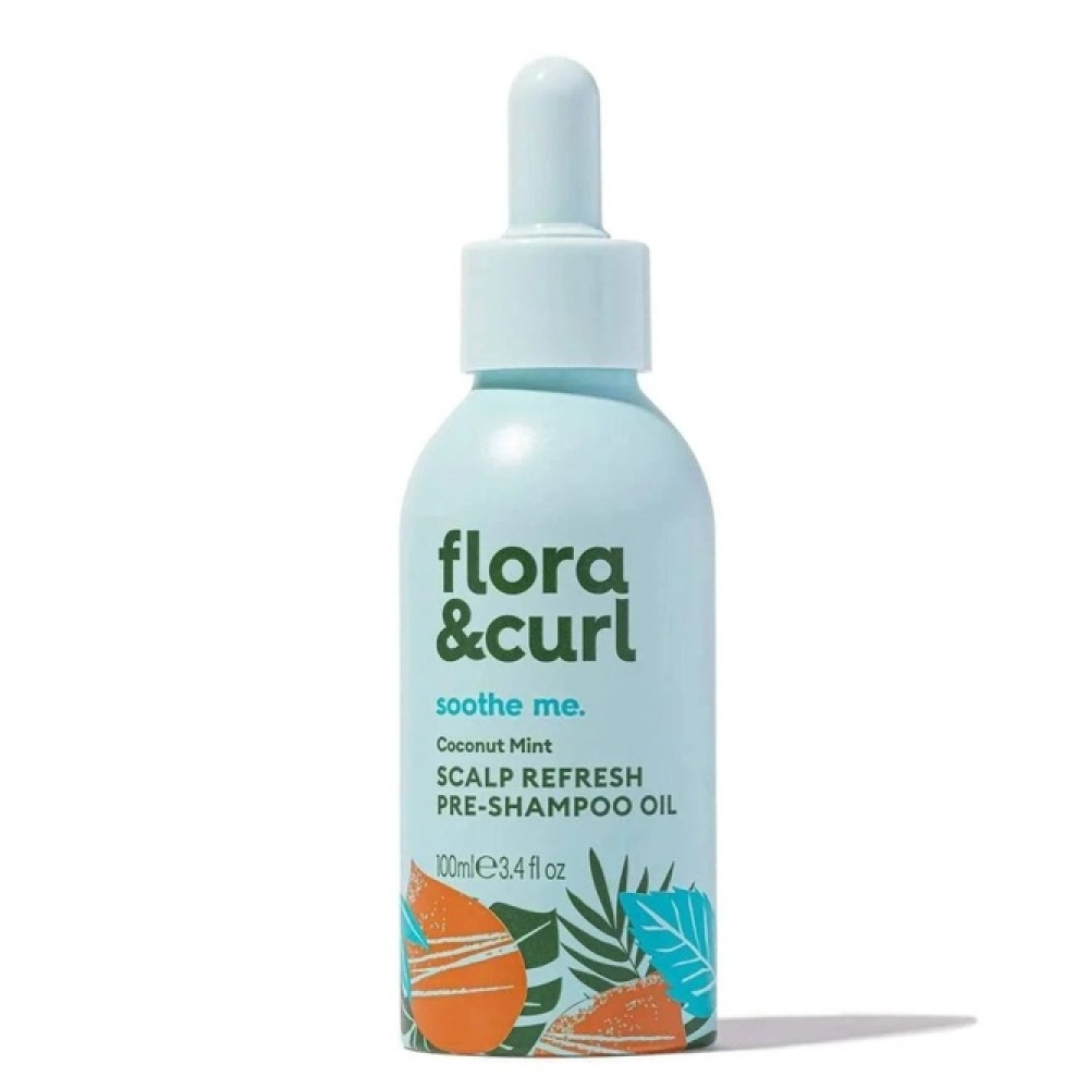 Flora & Curl Coconut Mint Scalp Refresh Pre & Post Shower Treatment Duo - Set de cuidado capilar - Curly Nest Spain