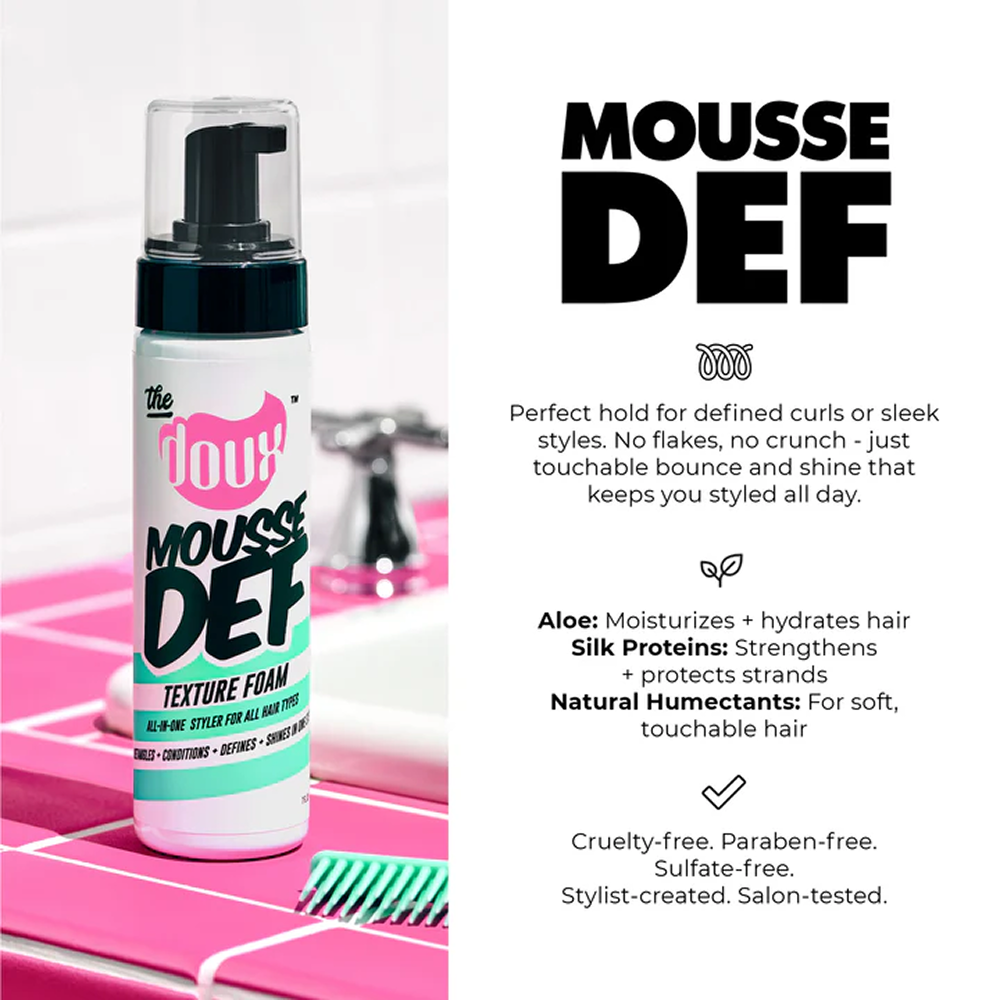 The Doux Fresh Mousse Def Texture Foam - Espuma Fijadora - Curly Nest Spain