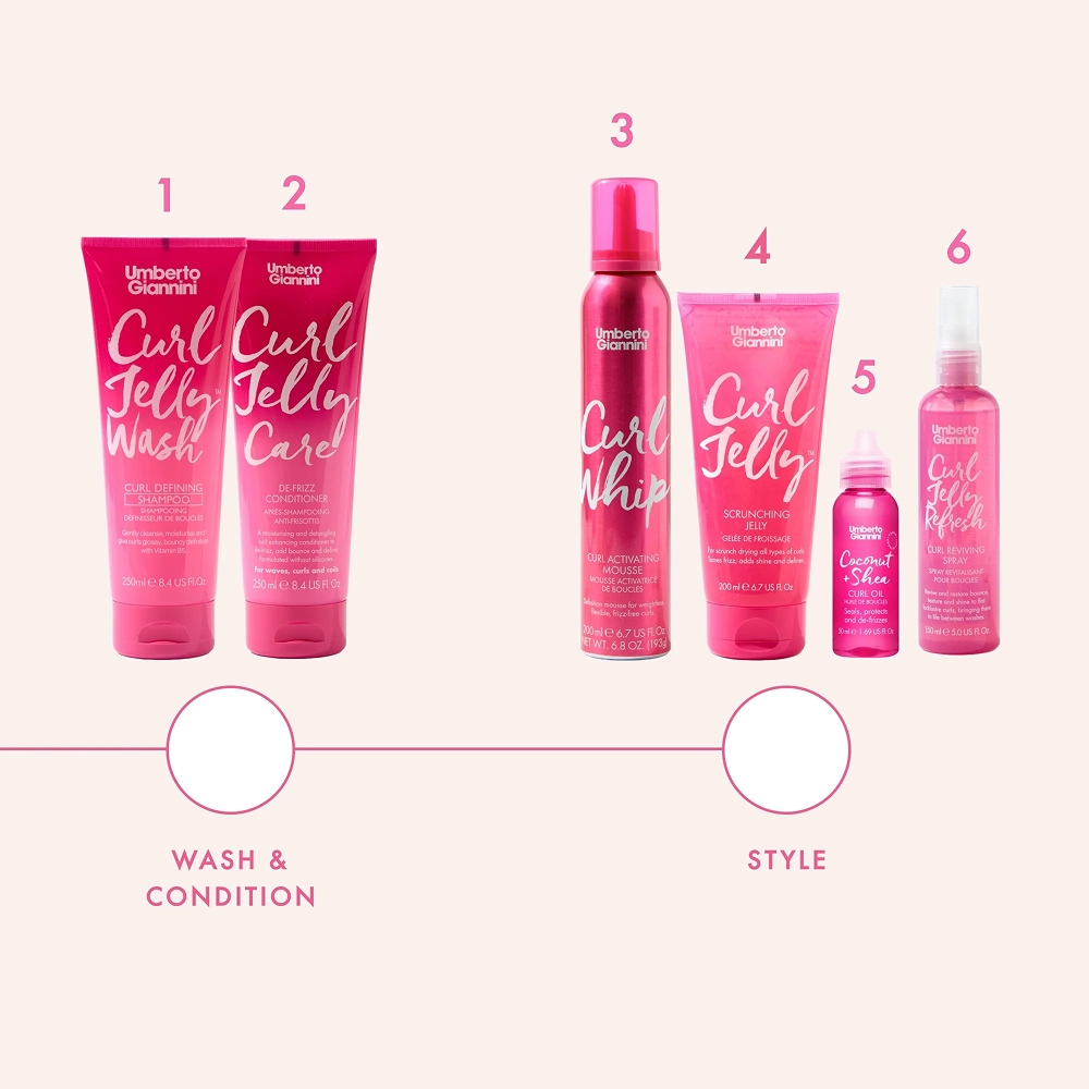 Umberto Giannini Curl Jelly Refresh Curl Reviving Spray 150ml - rizos estimulantes - Curly Nest Spain