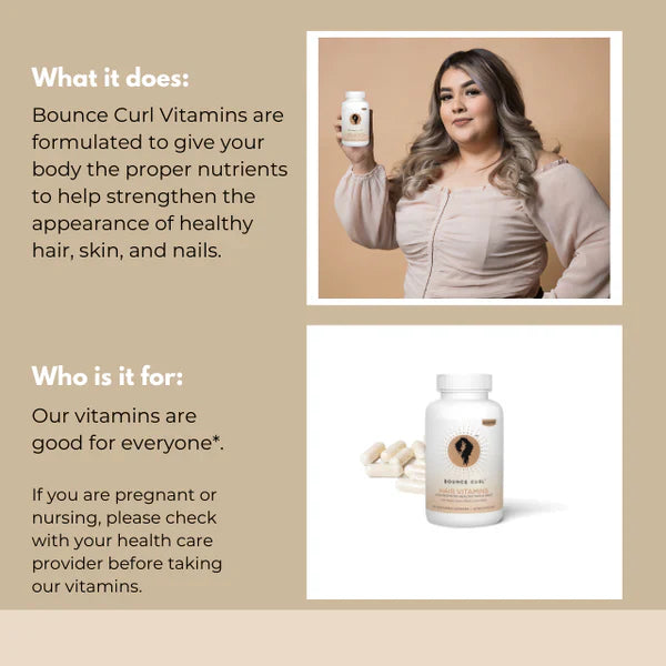 Bounce Curl Hair Vitamins - Suplemento capilar - Curly Nest Spain