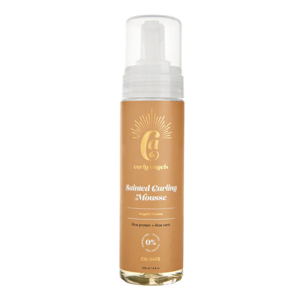 Curly Angels Sainted Curling Mousse 300ml - espuma moldeadora - Curly Nest Spain