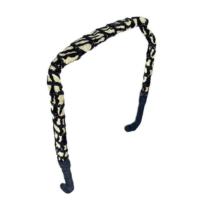 Zazzy Bandz Baige and Black Zebra - Diademas - Curly Nest Spain