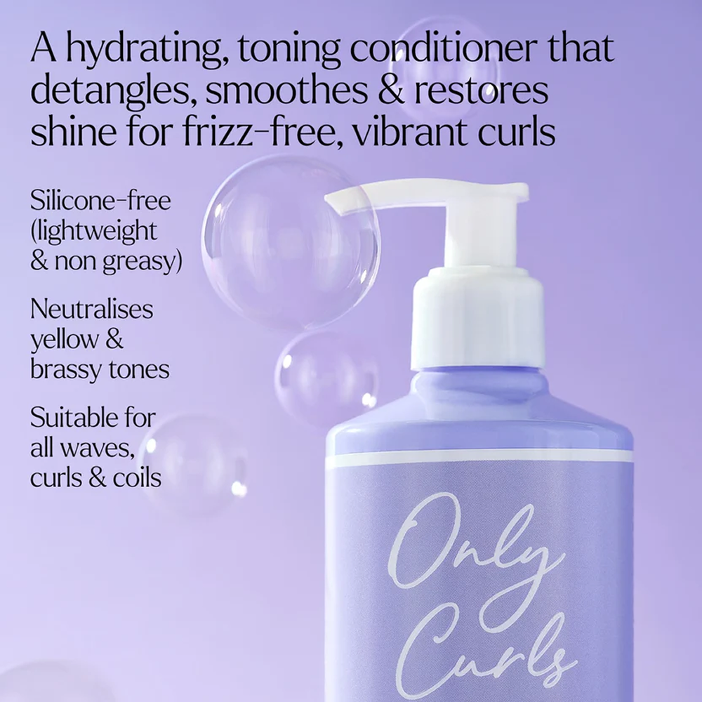 Only Curls Purple Curl Conditioner 300ml - Acondicionador tonificante - Curly Nest Spain