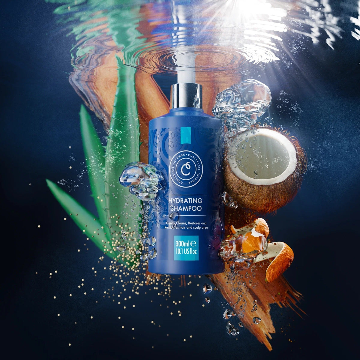 CurlyEllie Intense Hydrating Shampoo 300ml - Champú Suave - Curly Nest Spain