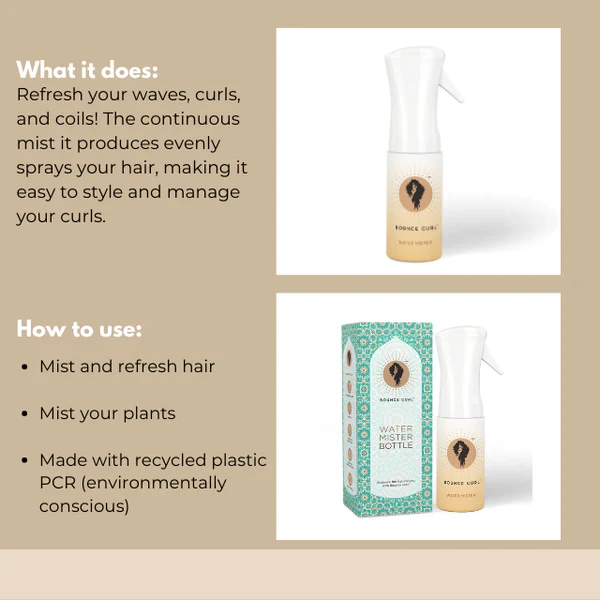 Bounce Curl Water Mister Spray Bottle 200ml - Pulverizador - Curly Nest Spain
