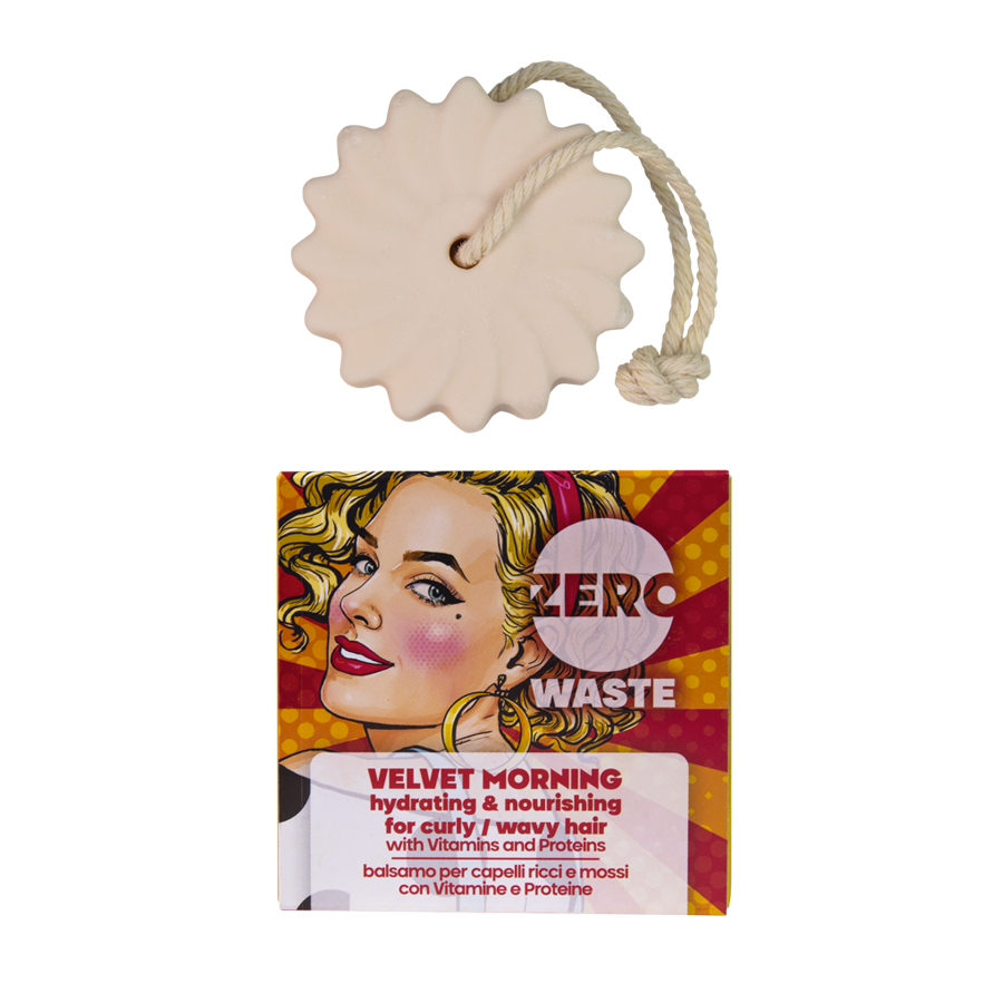 Bio Gentleaf Velvet Morning Hydrating & Nourishing Conditioner Bar 60gr - Acondicionador nutritivo - Curly Nest Spain