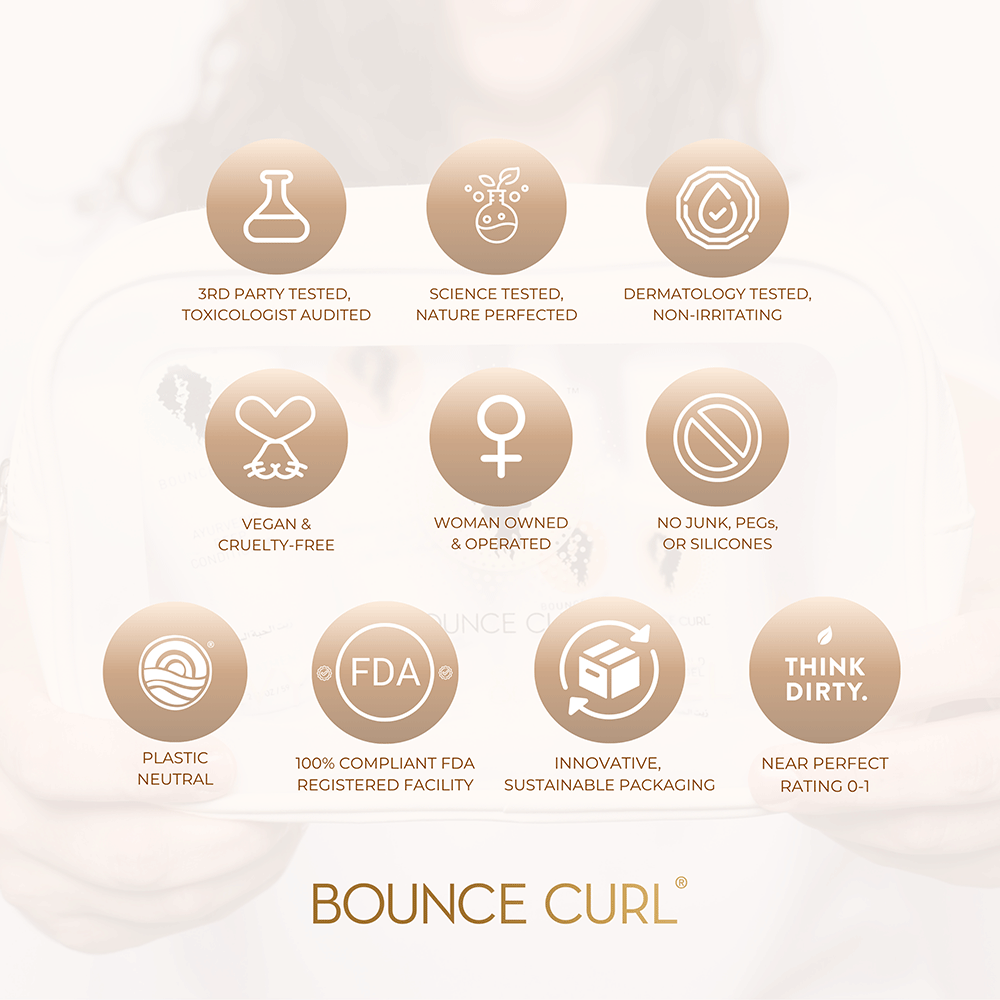 Bounce Curl Wavy Trial & Travel Kit - Set de cuidado capilar - Curly Nest Spain