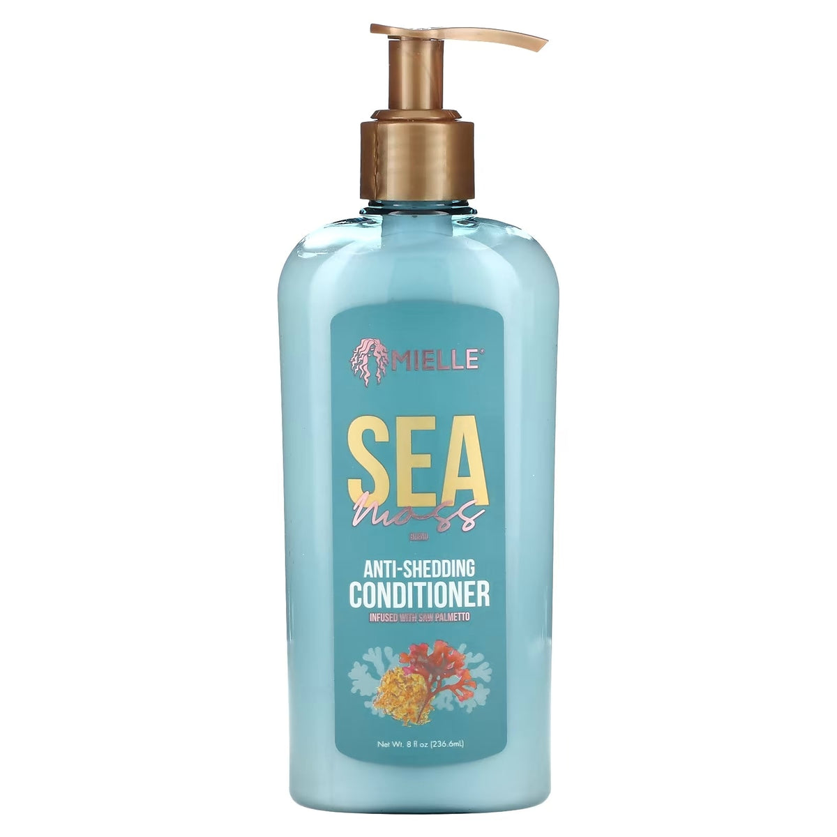 Mielle Sea Moss Blend Anti-Shedding Conditioner 236.6 ml - Acondicionador hidratante - Curly Nest Spain