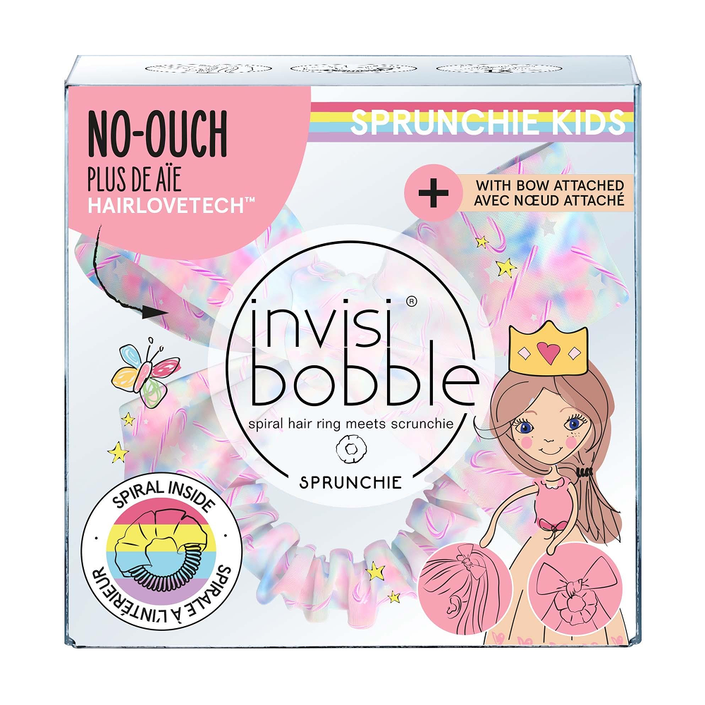 Invisibobble Slim Sprunchie with Bow Sweets for My Sweet - gomas para el pelo - Curly Nest Spain