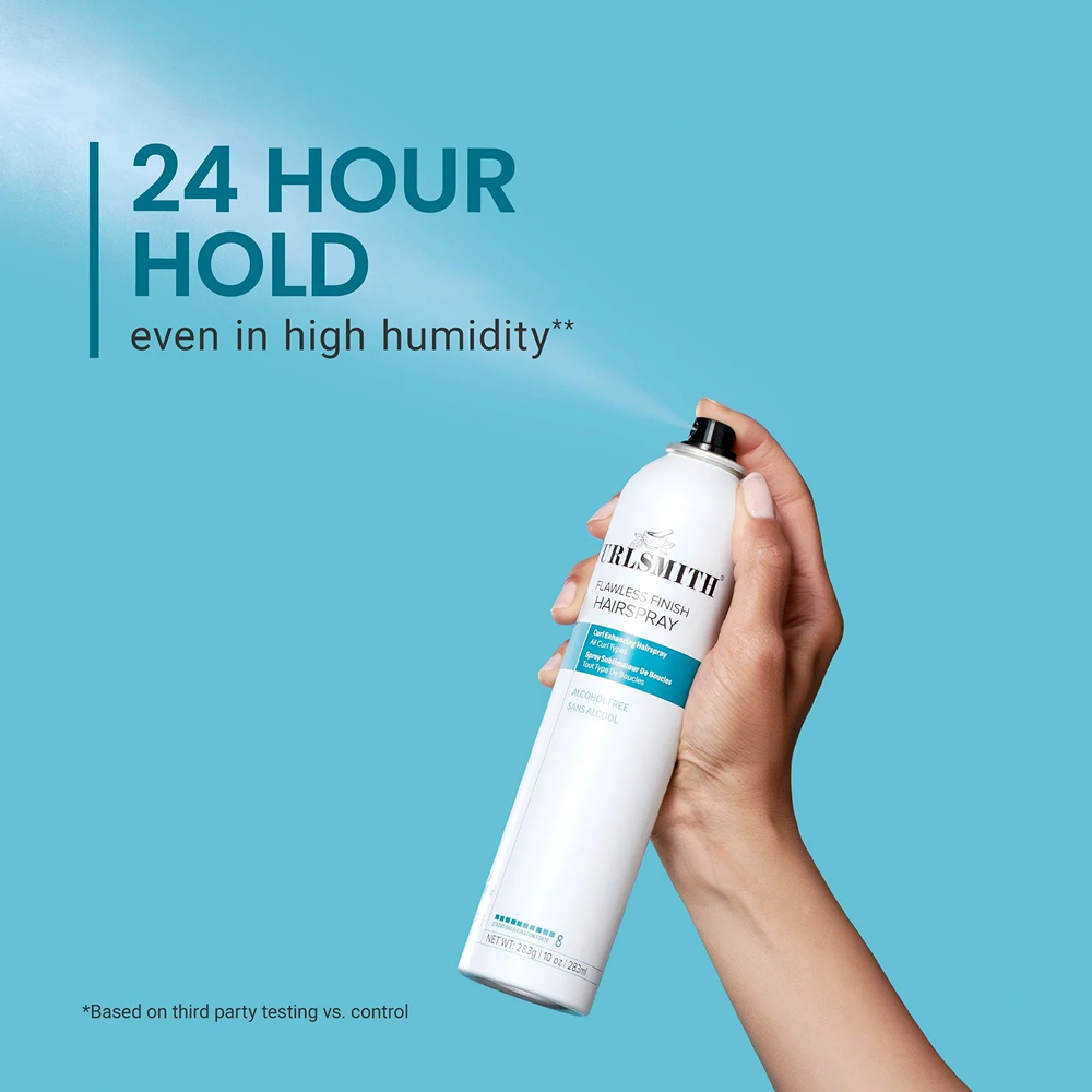 Curlsmith Flawless Finish Hair Spray Strong Hold 283g - Laca para el cabello - Curly Nest Spain