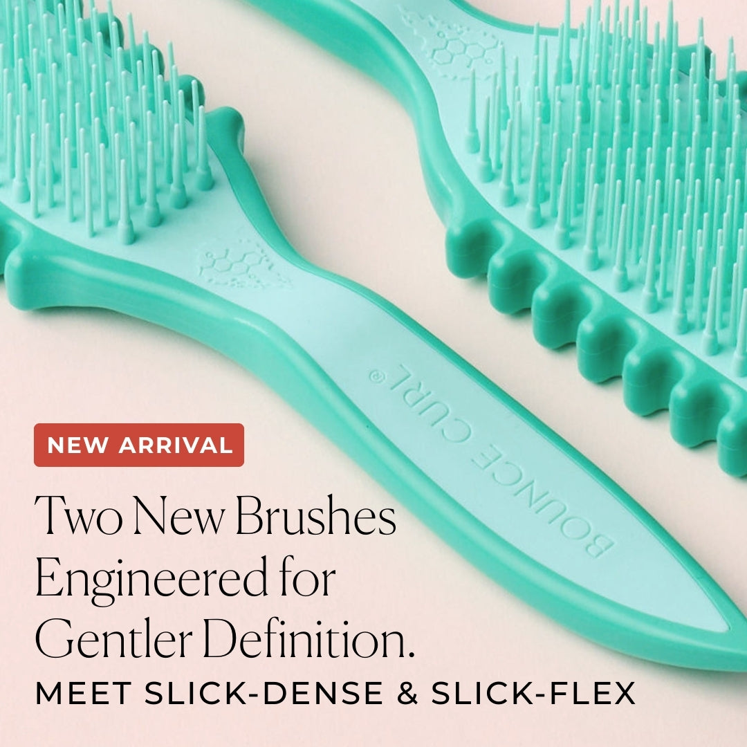 Bounce Curl Slick-Dense Define EdgeLift Brush Teal - Cepillo de peinado - Curly Nest Spain
