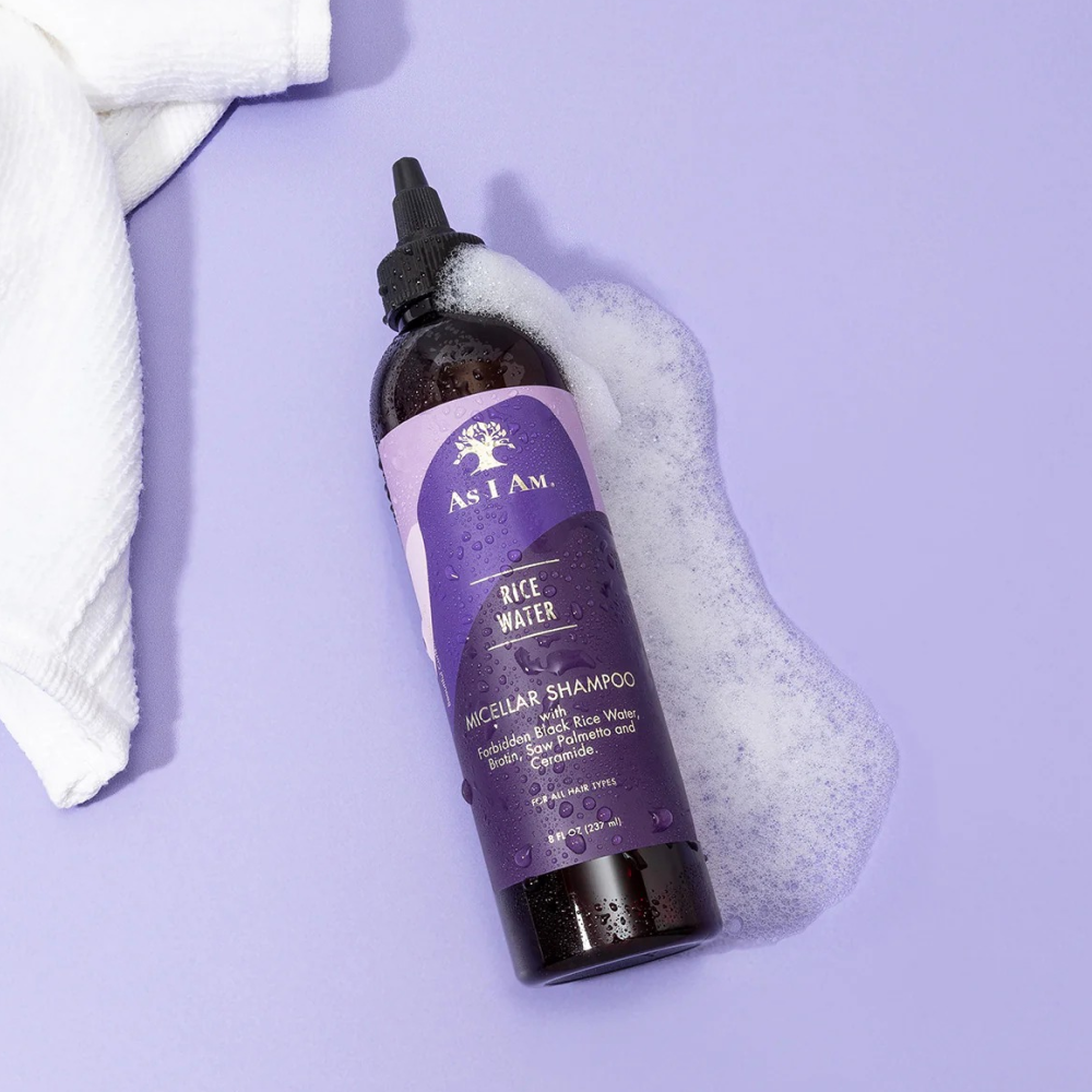 As I Am Rice Water Miscellar Shampoo 237ml - Champú limpiador - Curly Nest Spain