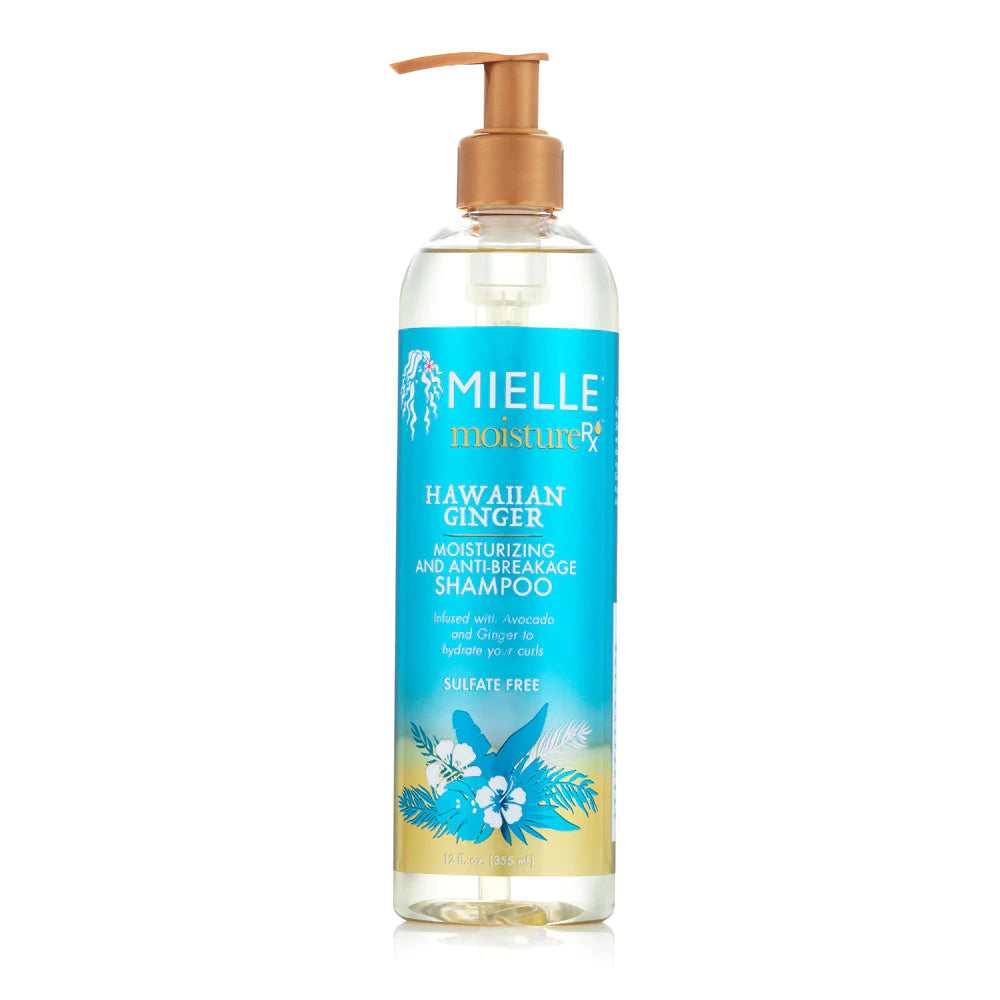 Mielle Moisture RX Hawaiian Ginger Moisturizing & Anti-Breakage Shampoo 355ml - Champú hidratante - Curly Nest Spain