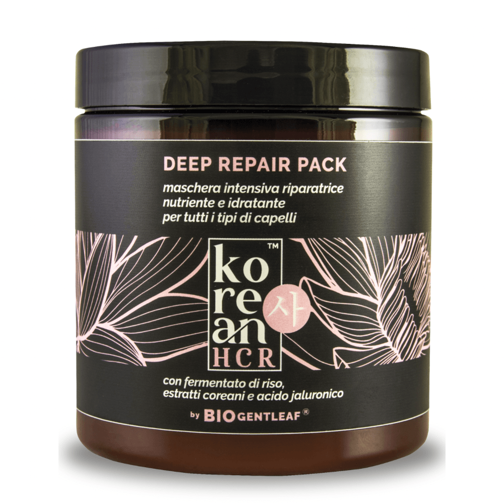 Bio Gentleaf Korean HCR Deep Repair Pack Intensive Mask 250ml - Mascarilla capilar - Curly Nest Spain
