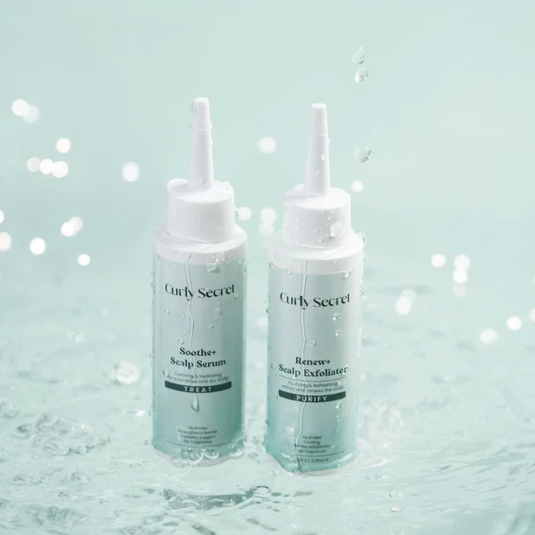Curly Secret Renew+ Scalp Exfoliator - Cuidado del cuero cabelludo - Curly Nest Spain