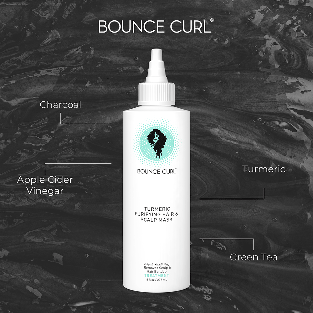 Bounce Curl Turmeric Purifying Hair & Scalp Mask 237ml - Mascarilla capilar - Curly Nest Spain