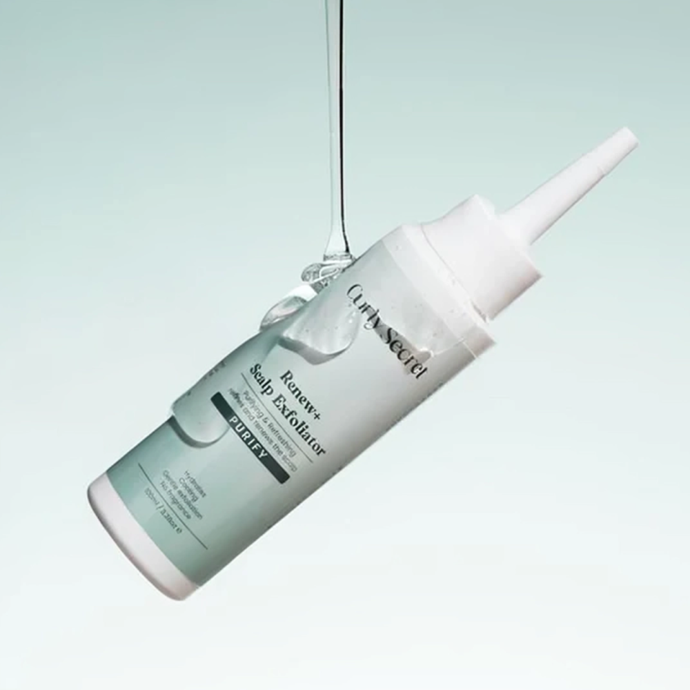 Curly Secret Renew+ Scalp Exfoliator - Cuidado del cuero cabelludo - Curly Nest Spain