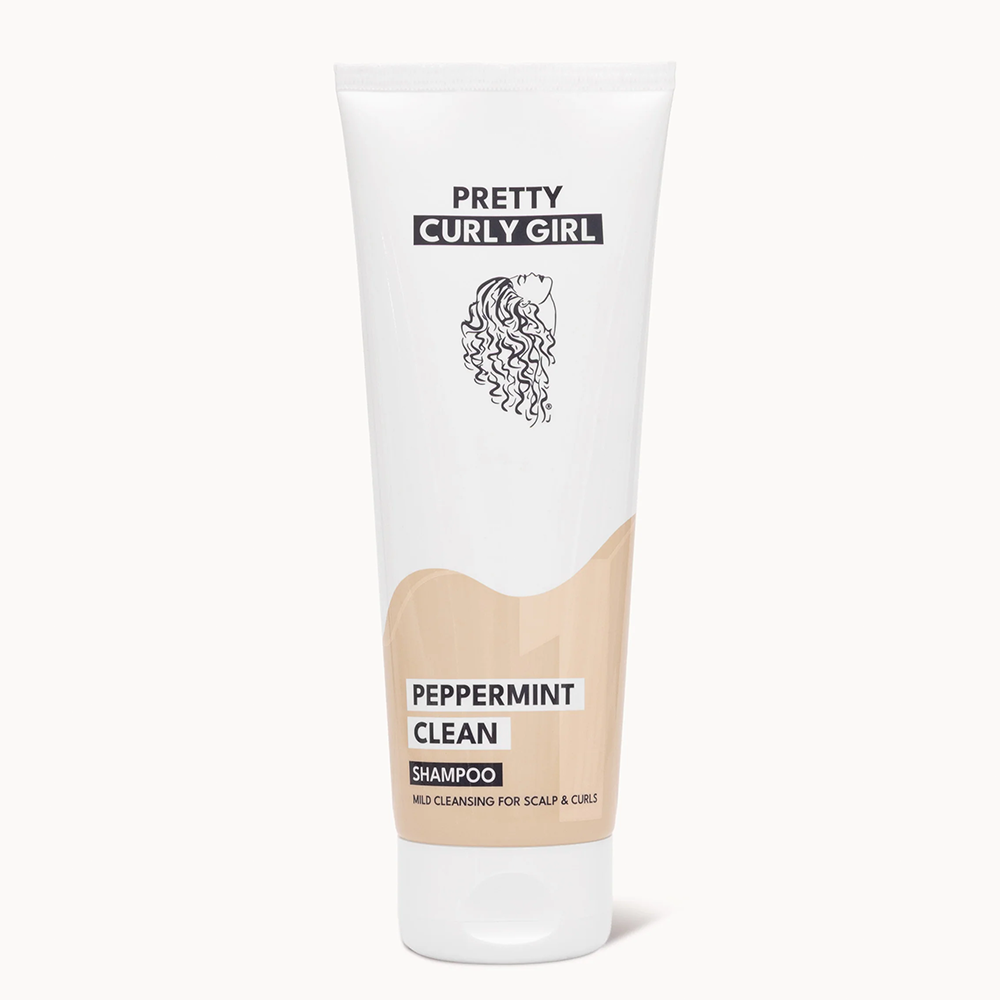 Pretty Curly Girl Peppermint Clean Shampoo - Champú desintoxicante - Curly Nest Spain