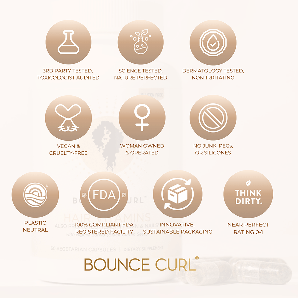 Bounce Curl Hair Vitamins - Suplemento capilar - Curly Nest Spain