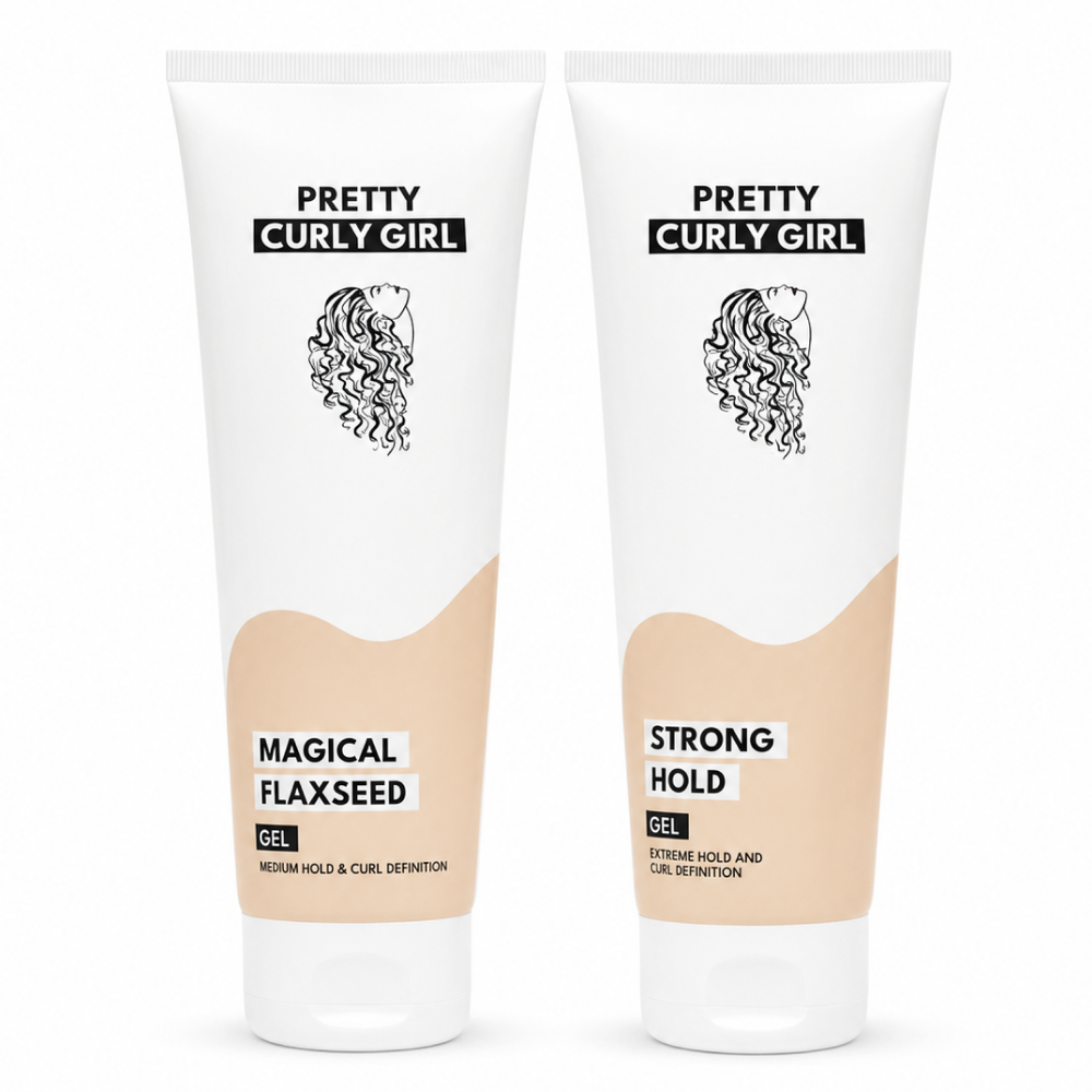 Pretty Curly Girl Strong Hold Set - Kit para el cuidado del cabello - Curly Nest Spain